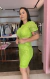 VESTIDO PAETÊ DUPLO SENTIO VERDE LIMÃO - comprar online
