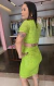 VESTIDO PAETÊ DUPLO SENTIO VERDE LIMÃO na internet