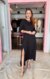 VESTIDO LONGO EM VISCOSE MANGA LONGA OUTONO - comprar online