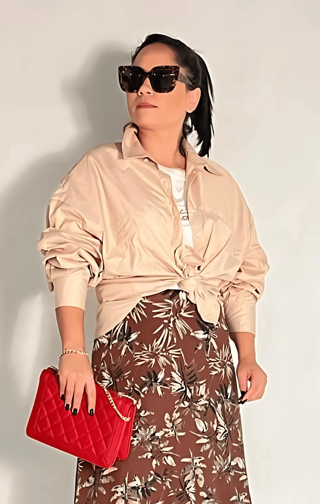 CAMISA MANGA LONGA LISTRADA