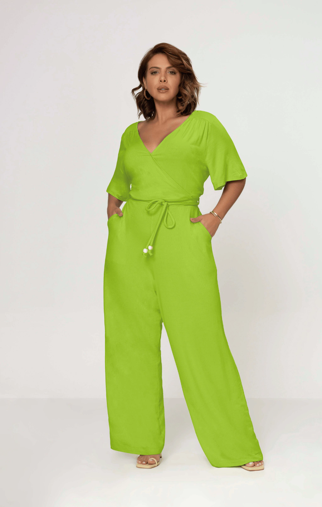 MACACÃO PLUS SIZE EM VISCOSE