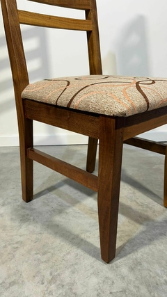SILLA OLIVIA - CHENILLE FIRULETE X2 en internet