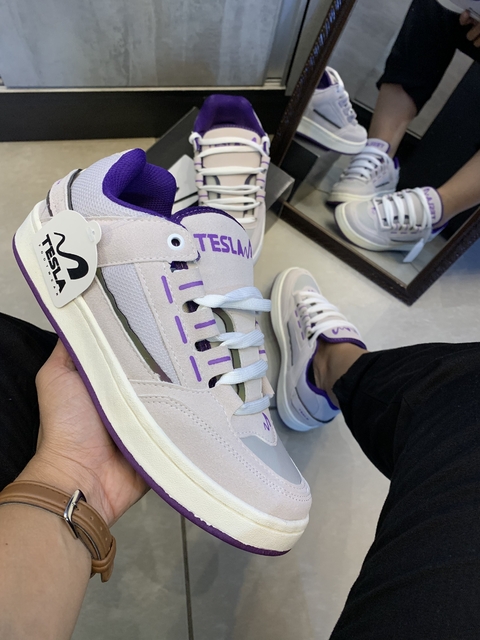 Tesla Cinza/Uva Refletivo