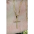 Corrente Cordão Banhada A Ouro Fino 18k Com Crucifixo 60 e 70 cm - comprar online