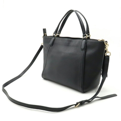 GUCCI SOHO INTERLOCKING G TOTE BAG NEGRO - comprar online