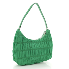 Cartera Prada Tessuto Nylon Gaufre Shoulder Bag Menta - comprar online