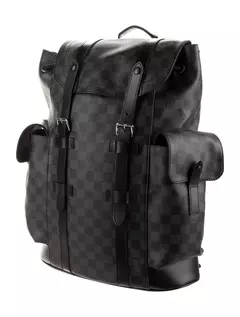 LOUIS VUITTON CHRISTOPHER PM BACKPACK BLACK DAMIER GRAPHITE - comprar online