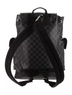 LOUIS VUITTON CHRISTOPHER PM BACKPACK BLACK DAMIER GRAPHITE en internet