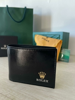 BILLETERA ROLEX BLACK 6303