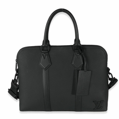 Louis Vuitton Takeof Briefcase Black Leather