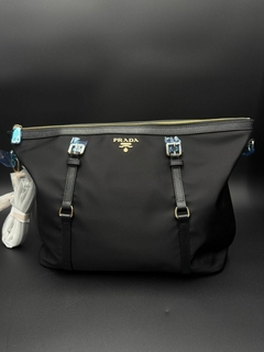 CARTERA PRADA TESSUTO BLACK - comprar online