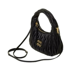 Cartera Miu Miu Wander Black - LUXURY GIFT