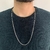 Corrente Masculina de Prata 925 Elos 3x1