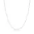 Colar Choker de Prata 925 Mini Corações Vazados - comprar online