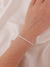 PULSEIRA ZIRCÔNIA 3MM FOLHEADA - comprar online