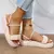 Sandalias con diseño plisado