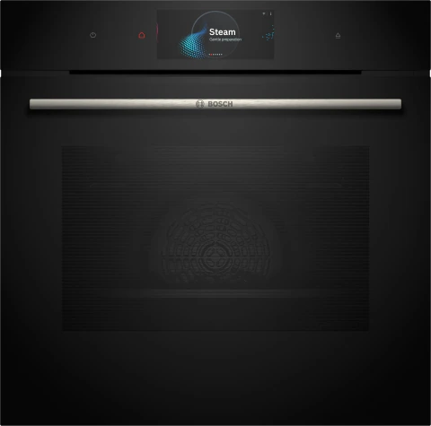 Horno Eléctrico Empotrable Bosch Serie 8 HRG7784B1 Vapor 71 Litros Negro