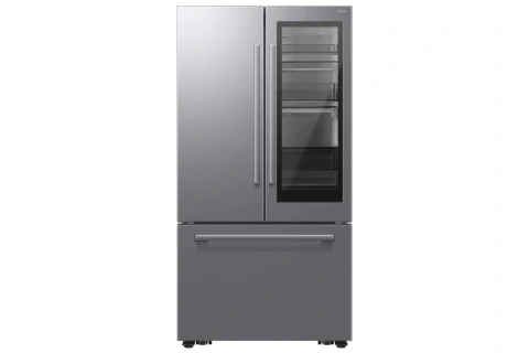 Heladera Samsung Bespoke AI French Door Autoview 680 Litros Silver RF80H30JETBG