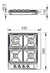 Combo Longvie Horno H1900XF y Anafe A6600XF Acero Inoxidable - tienda online