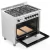 Cocina Barbacoa 90cm Multigas 5 Hornallas - B-90 Le - Equipcenter