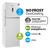 Heladera Koh-i-noor Inverter No Frost 409l Khd42di/9 Blanca - comprar online