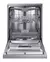 Lavavajilla Samsung 14 Cubiertos Silver Dw60m6050fs - comprar online