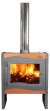 Calefactor Salamandra Ñuke Wichi 70 Cobre 15000 Kc/h