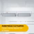 Heladera Top Mount No Frost Blanca Whirlpool 386 Lts - WRM42HBDIM - tienda online