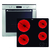 Combo Whirlpool Horno Elect Akzm756 + Anafe Elect Wakt8090lx - comprar online