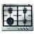 Combo Whirlpool Horno Akzm656ix + Anafe WGMA6422IX 60cm - tienda online