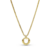 Colar Dourado Círculo ID - comprar online