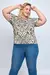 Blusa Plus Feminina em Viscolycra - GEORGIA - comprar online
