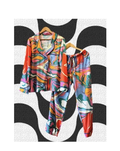Pijama 70’s na internet
