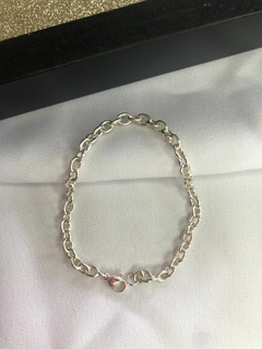Pulsera Acero Blanco 9cm