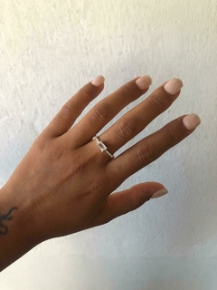 Anillo Strass Cuadrado A.B en internet