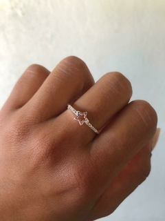 Anillo Strass Estrella