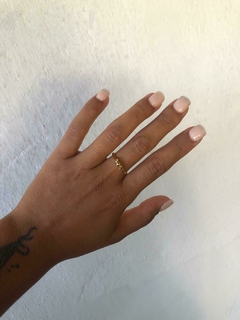 Anillo Acero Dorado - comprar online