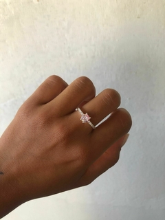 Anillo Strass Redondo A.B