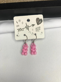 Aritos Gummy Anzuelo Rosa