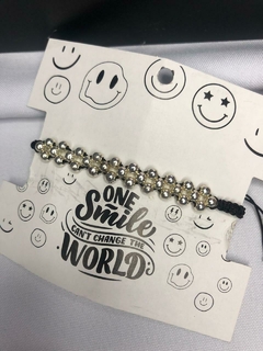 Pulsera Mostacillas Negra