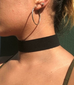 Choker Gamuza Ancho