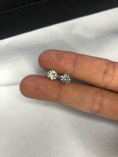 Aritos Strass Plata 900
