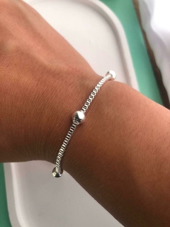 Pulsera Veneciana Bolitas regulable