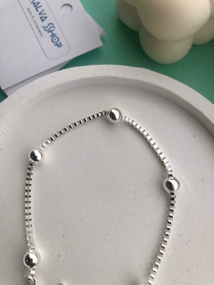 Pulsera Veneciana Bolitas regulable - comprar online