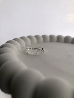 Anillo Estrellitas Ac Blanco - comprar online