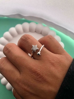 Anillo Estrella Ac Blanco
