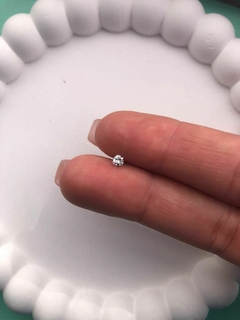Piercing Labret Corazon Strass