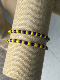 Pulseras de Cuadros - Vainilla