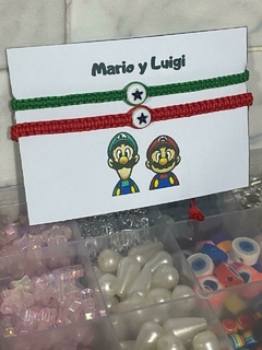 Pulsera para compartir Mario & Luigi