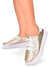 Tenis Feminino Casual Dourado Plataforma Delicado Confortavel - comprar online